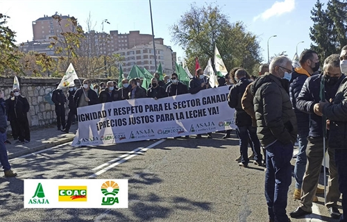 Asaja y UPA-COAG convocan una protesta para reclamar precios justos...