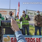 Los ganaderos de vacuno de leche se manifiestan en Madrid contra los abusos de la industria y la distribucin