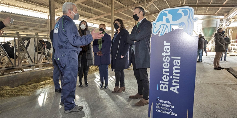 El Molino, ganadera asociada de CONAFE, acoge la presentacin del Proyecto de Transformacin Sostenible de la Ganadera familiar y Cooperativa