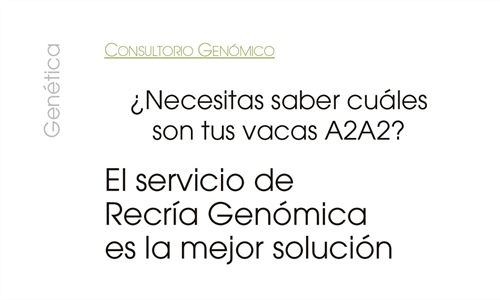 Necesitas saber cules son tus vacas A2A2? El Servicio de Recra...