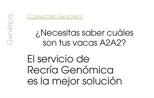 Necesitas saber cules son tus vacas A2A2? El Servicio de Recra...