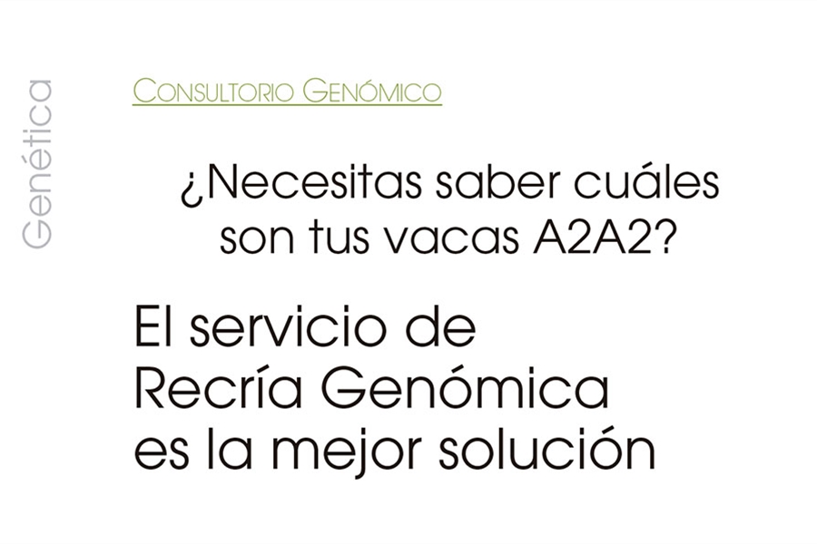 Necesitas saber cules son tus vacas A2A2? El Servicio de Recra...