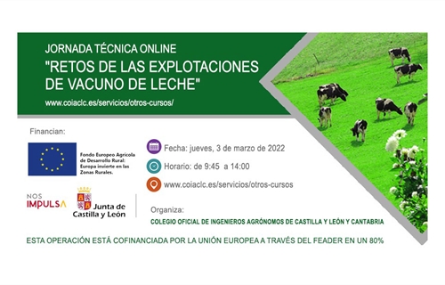 Jornada Tcnica Online "Retos de las explotaciones de vacuno de leche"