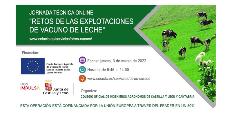 Jornada Tcnica Online "Retos de las explotaciones de vacuno de leche"