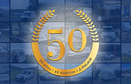 DeLaval celebra su 50 aniversario en Espaa con la iniciativa 50 aos,...