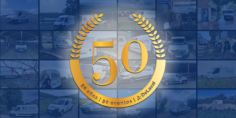 DeLaval celebra su 50 aniversario en España con la iniciativa “50 años, 50 eventos”