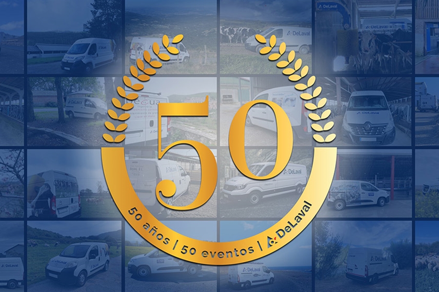 DeLaval celebra su 50 aniversario en España con la iniciativa “50 años,...