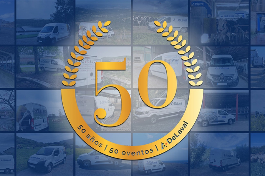 DeLaval celebra su 50 aniversario en Espaa con la iniciativa 50 aos,...