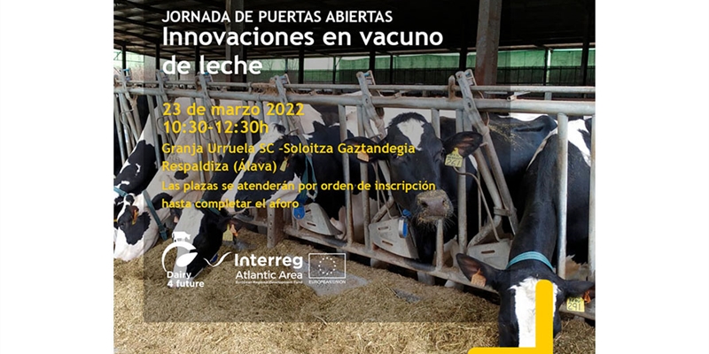 Jornada de puertas abiertas sobre la innovacin en las explotaciones de vacuno de leche