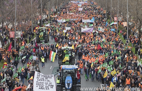 La manifestacin 20M Juntos por el campo une al mundo rural de forma...