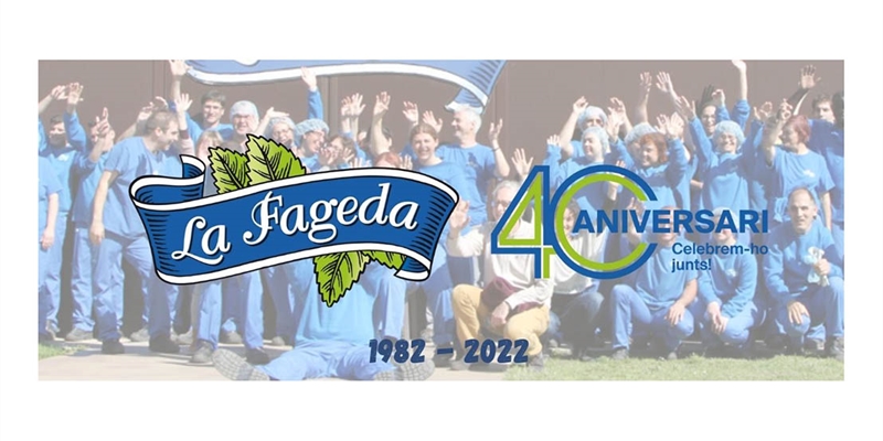 La Fageda celebra su 40 aniversario con el lanzamiento de un yogur natural edicin especial