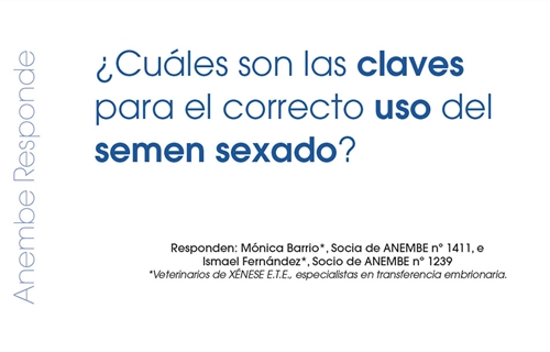 Cules son las claves para el correcto uso del semen sexado?