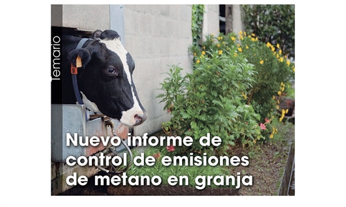 Nuevo informe de control de emisiones de metano en granja