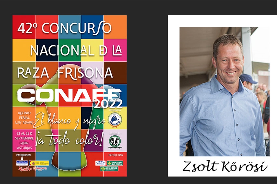 El hngaro Zsolt Korsi juzgar el 42 Concurso Nacional de la Raza...