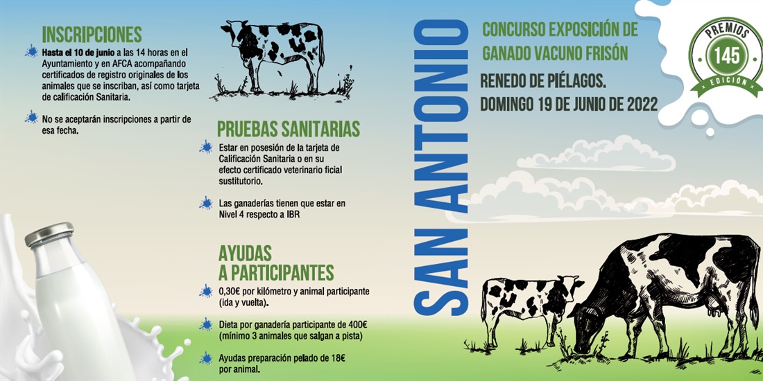 CXLV Concurso Exposicin Ganado Frisn San Antonio Renedo 2022
