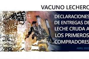 El precio en origen de la leche de vaca se sita en 0,42 euros/litro de media en abril de 2022
