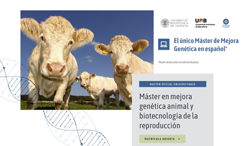 Mster de Mejora Gentica Animal y Biotecnologa de la Reproduccin