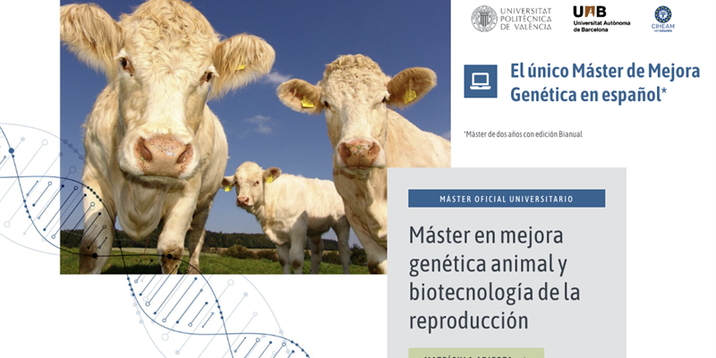Máster de Mejora Genética Animal y Biotecnología de la Reproducción