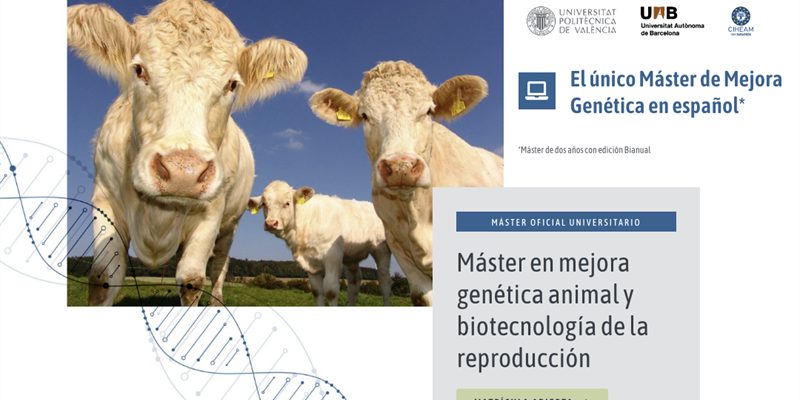 Mster de Mejora Gentica Animal y Biotecnologa de la Reproduccin