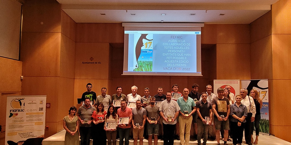 Los 17 Premios Vaca de Oro de FEFRIC distinguen a las 20 mejores...