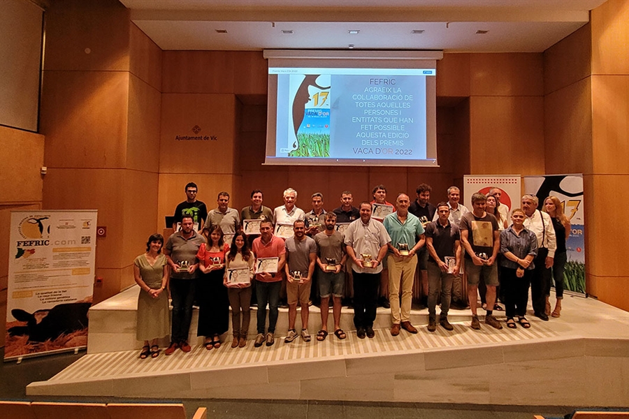 Los 17 Premios Vaca de Oro de FEFRIC distinguen a las 20 mejores...