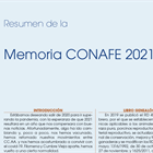 Resumen de la Memoria CONAFE 2021