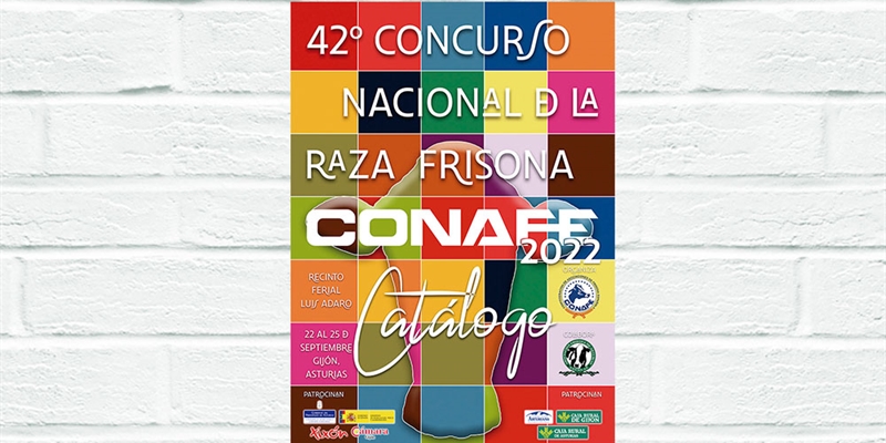 Ya est disponible el Catlogo del 42 Concurso Nacional de la Raza Frisona CONAFE 2022