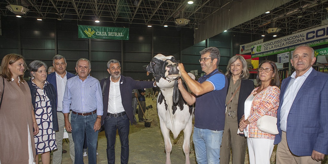 El consejero de Asturias inaugura Agropec 2022, marco del 42 Concurso...