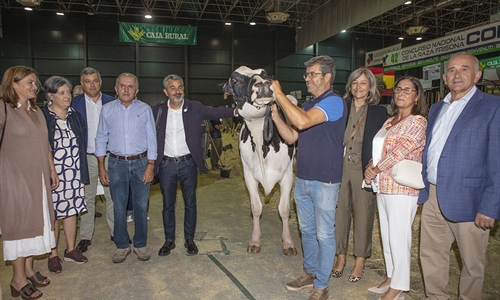El consejero de Asturias inaugura Agropec 2022, marco del 42º Concurso...