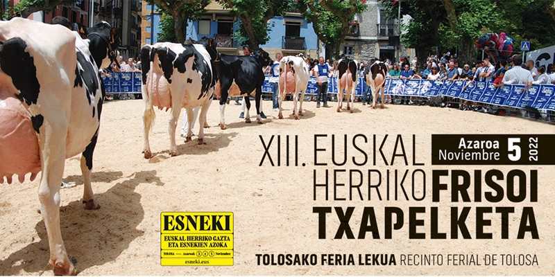 XIII Concurso de Ganado Frisn de Euskal Herria 2022