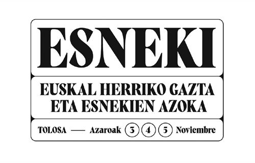 Esneki, la feria especial de productos lcteos y quesos de Euskal Herria