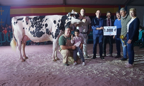 Parlero Wilson Helectra, Vaca Gran Campeona del Concurso de la Raza...