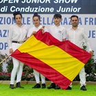 Lorena Iglesia se trae un meritorio tercer puesto en categora jnior del Concurso Internacional de Manejadores del Open Junior Show 2022