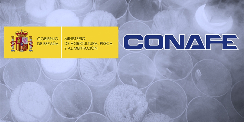 Firma del convenio MAPA-CONAFE para la custodia de material genético de raza Frisona