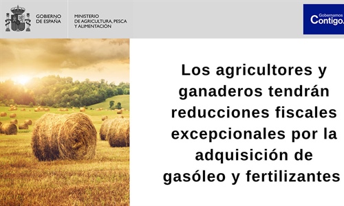 Los agricultores y ganaderos tendrn reducciones fiscales excepcionales...
