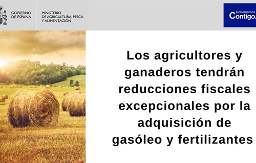 Los agricultores y ganaderos tendrn reducciones fiscales excepcionales...