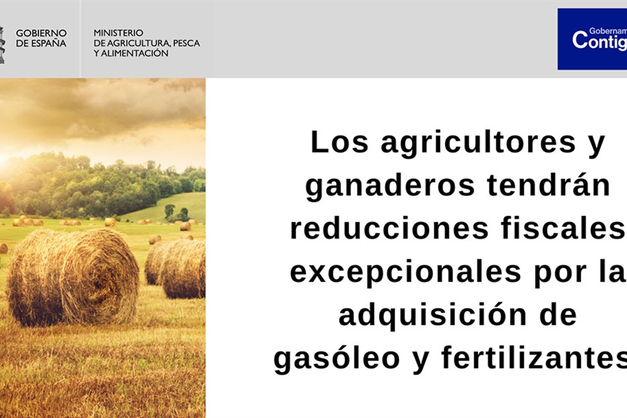 Los agricultores y ganaderos tendrn reducciones fiscales excepcionales...