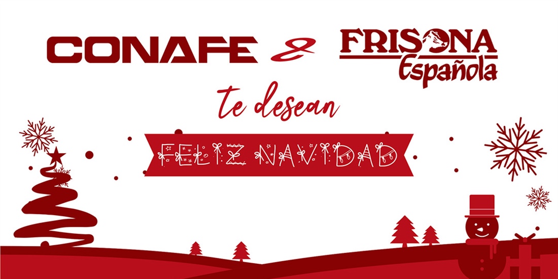 Desde CONAFE y Frisona Espa�ola os deseamos Feliz Navidad