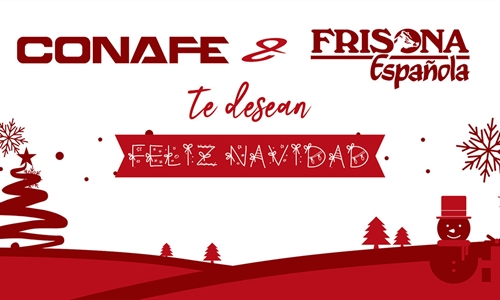 Desde CONAFE y Frisona Española os deseamos Feliz Navidad