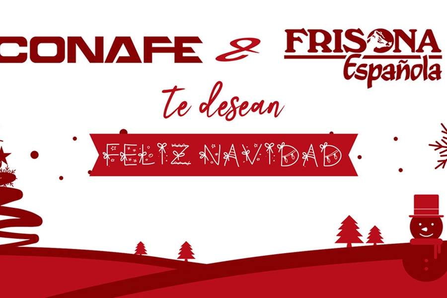 Desde CONAFE y Frisona Espaola os deseamos Feliz Navidad