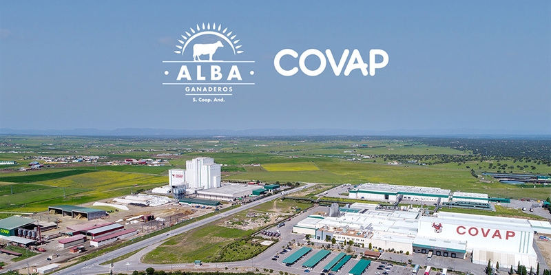 Las cooperativas COVAP y ALBA se alan para gestionar el 88 % de la leche de vaca de Andaluca