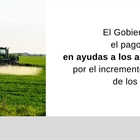 El Gobierno autoriza el pago de 300 millones de euros en ayudas a agricultores y ganaderos por el incremento del precio de los fertilizantes