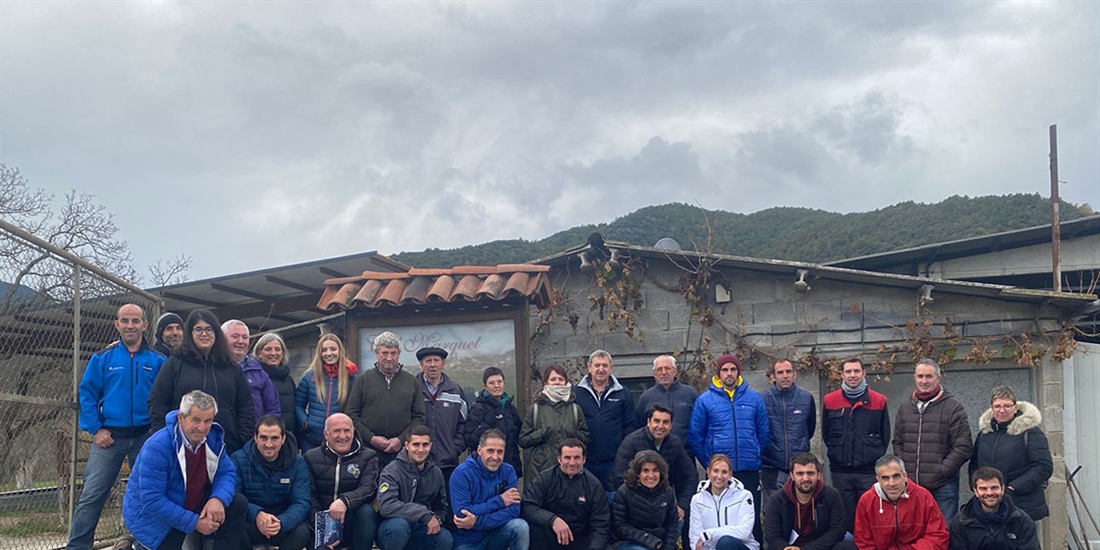 Jornadas formativas en Catalua para tcnicos y ganaderos de Navarra y...
