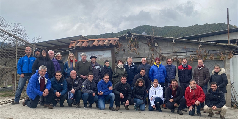 Jornadas formativas en Catalua para tcnicos y ganaderos de Navarra y Galicia