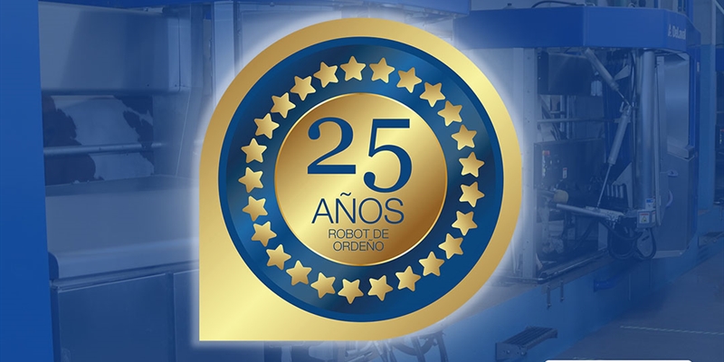 DeLaval celebra 25 aos de ordeo robotizado