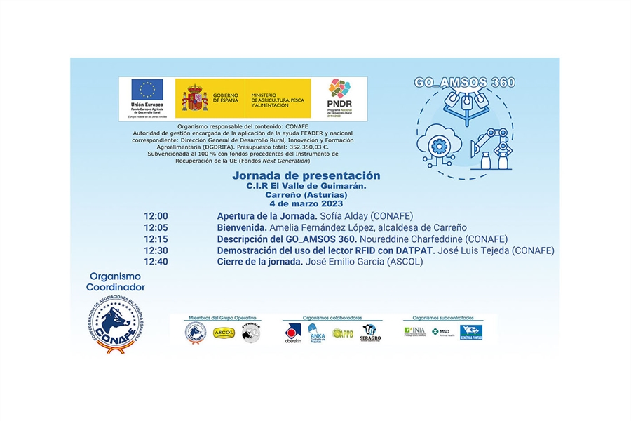 El nuevo proyecto de innovacin GO_AMSOS 360 se presentar en Asturias