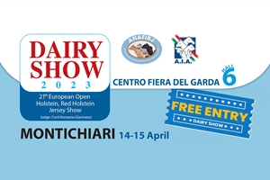 ANAFIBJ y AIA presentan el Dairy Show 2023 y el 21 European Open Holstein, Red Holstein, Jersey Show