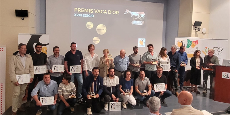 Anibal, Can Thos y Can Barrina, ganaderas ms destacadas de los Premios Vaca d'Or 2023