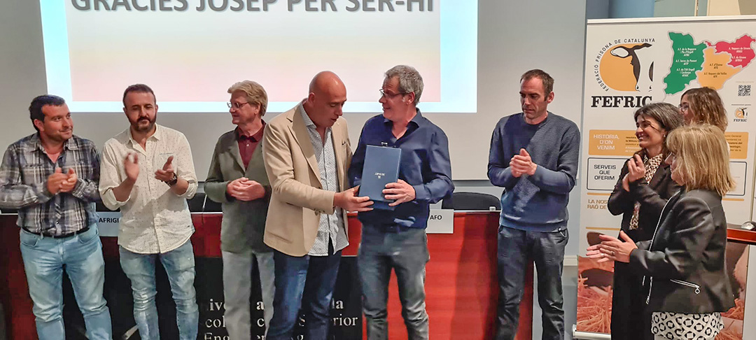 Toni Garca, nuevo presidente de la Federacin Frisona de Catalunya...