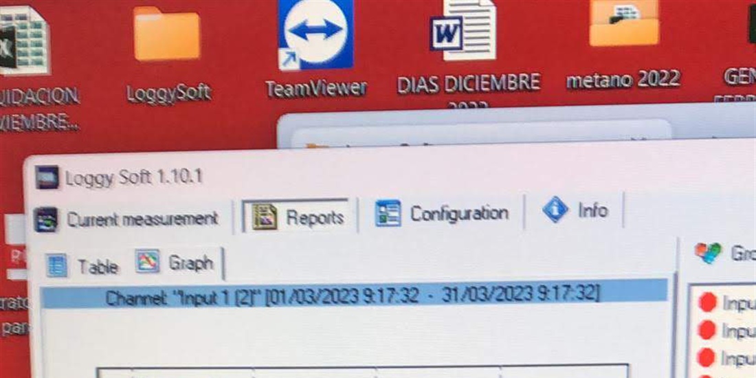 Comienza la recogida de datos de metano en granja del nuevo equipo...